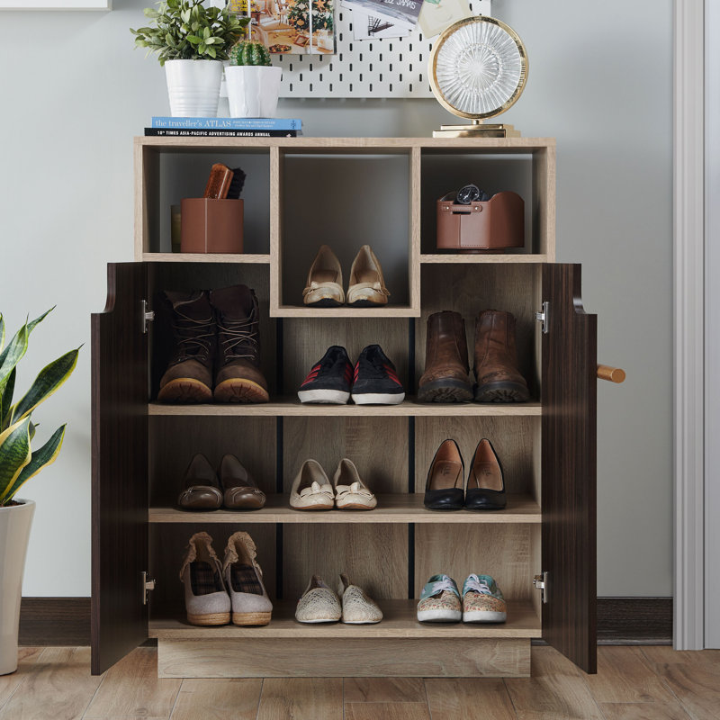 12 Pair Shoe Storage Cabinet