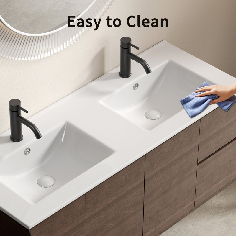 Lavabo pour salle de bain en céramique
