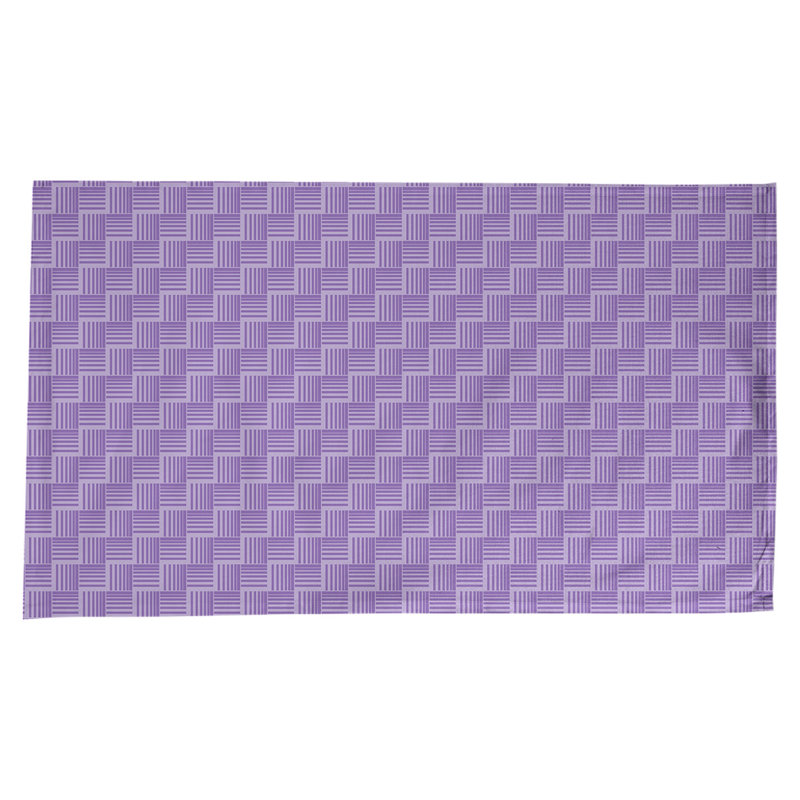 Rayures nattes classiques Nappe, Mauve