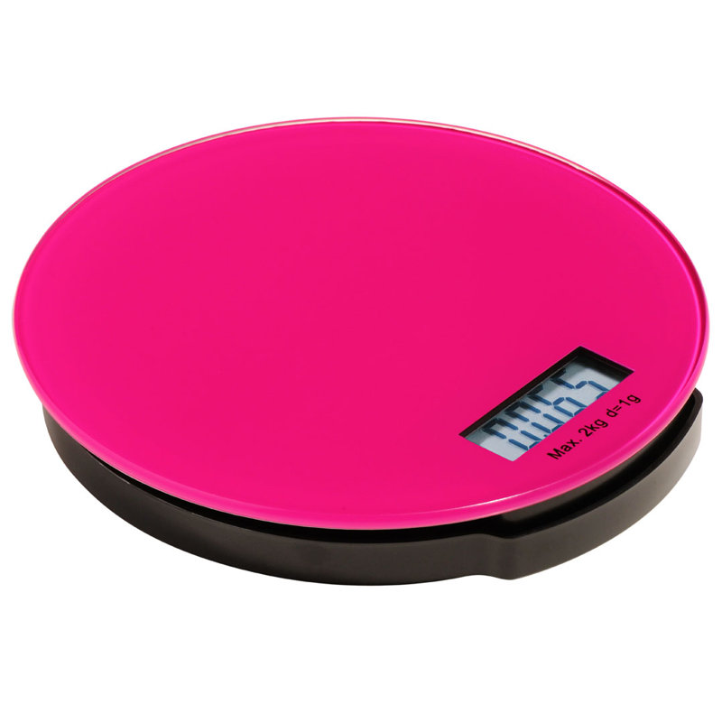 Wayfair Basics™ Digital Scale, Hot Pink
