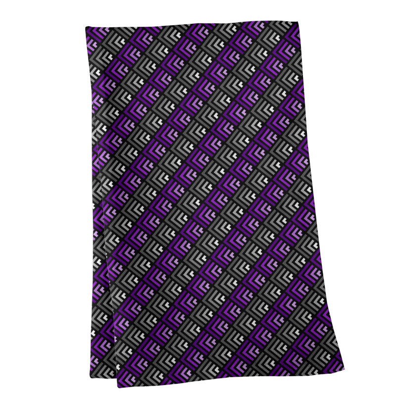 Mcguinness Tea Towel Kitchen Towel, Cotton Twill, Violet/Coin