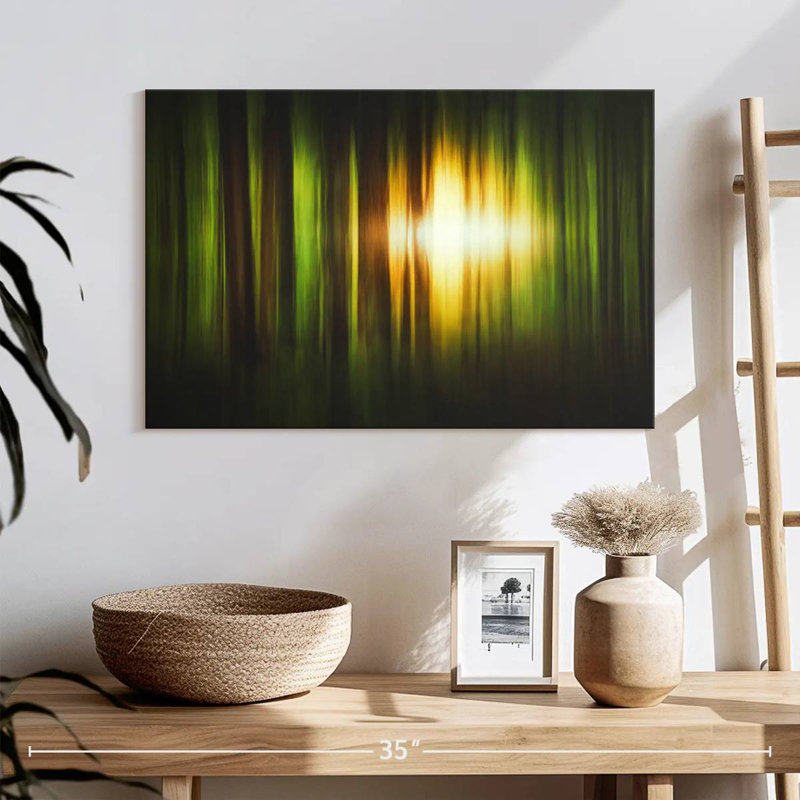 Avery Redwood Forest Abstract, 16" H x 24" W