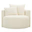 Leander Linen Swivel Barrel Chair-68020435