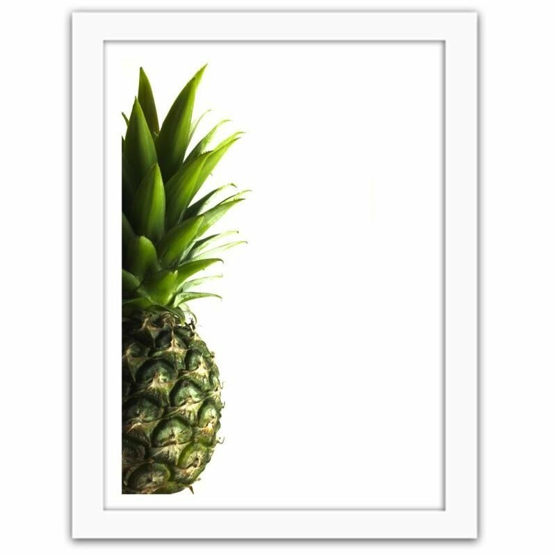 Gerahmtes Poster Green Pineapple