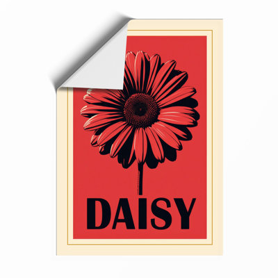 Daisy Pop Art - Framed Print
