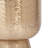 Davina Gold Metal Floor Planters, Set Of 3