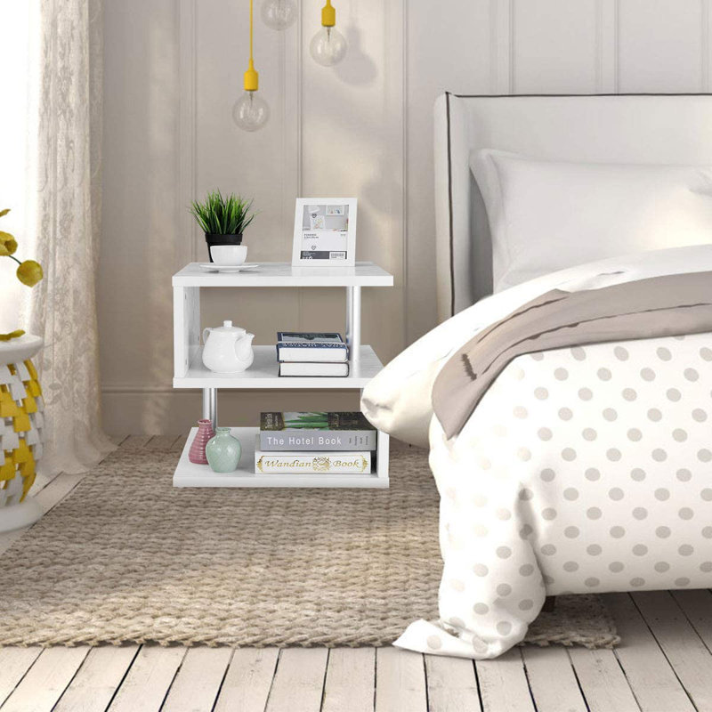 Beelu Floor Shelf End Table