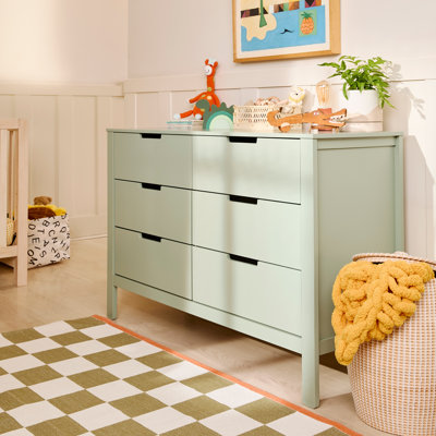 Commode double 6 tiroirs Colby