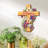 Religious & Spiritual and Plants & Flowers Solid Wood Wall Decor