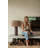 Folk 27.25" 1-Light Hand-Woven Abaca Table Lamp by Lauren Liess for Troy Lighting