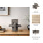Travertin abstrait à nœuds imbriqués pour décoration intérieure - Statue sculpturale décorative pour salon et décoration de table - Gris-107086693