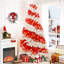 Arbre de Noël artificiel 6 pi avec 300 lumières DEL et 900 branches flexibles, arbre de Noël en forme de canne de bonbon, arbres de Noël créatifs, décorations de Noël