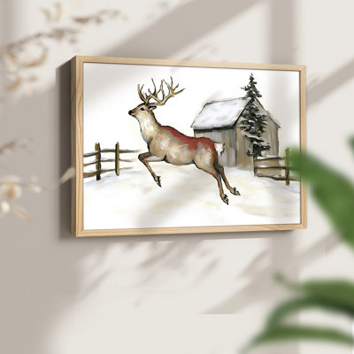 Chirstmas Art-DCCCXXV -Framed Print - Restickable