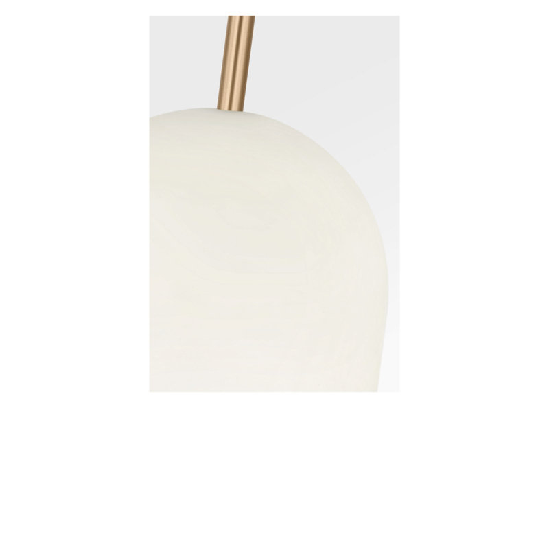 Neblina One Light Pendant, Satin Brass, No