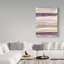 «Gilded Amethyst I Crop» par Chris Paschke - impression sur toile tendue-153092892