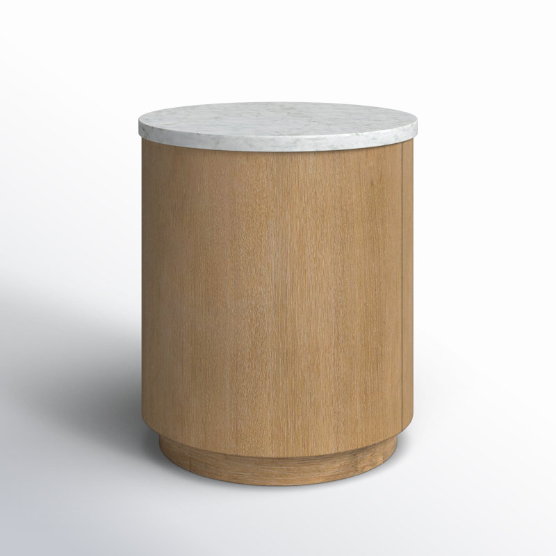 Delray Round End Table
