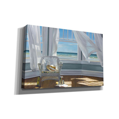 'Gentle Reader' by Karen Hollingsworth, Canvas Wall Art