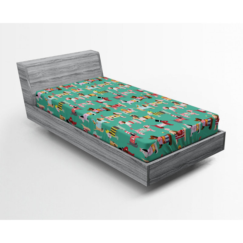 Microfiber Fitted Sheet, Twin Fitted Sheet