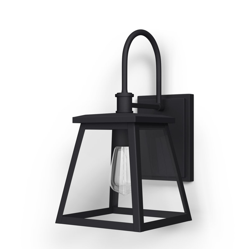 Wrentham Wall Light, 18.25" H  x 9.25" W  x 12.25" D, Black