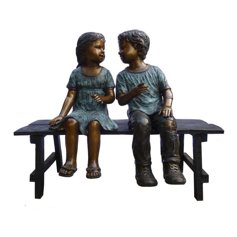 Weather Resistant Rust Resistant Metal Garden Statue