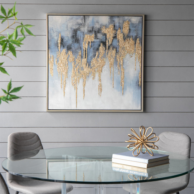 Framed On Canvas Print