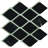 Beveled Natural Stone Arabesque Mosaic Tile