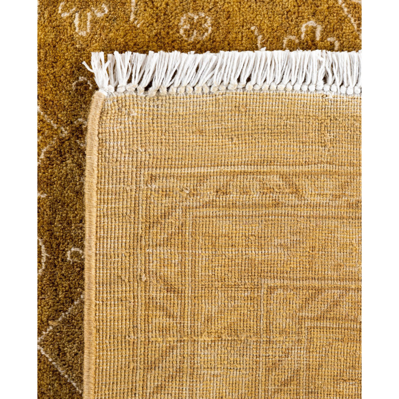 Overdyed One-of-a-Kind 8' 1" X 10' 4" Hand Knotted Area Rug