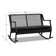 Calvin Two-Seat Rocking Bench With Cushion