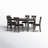Lashbrook 6-Person Solid and Manufactured Wood Dining Set-495176432