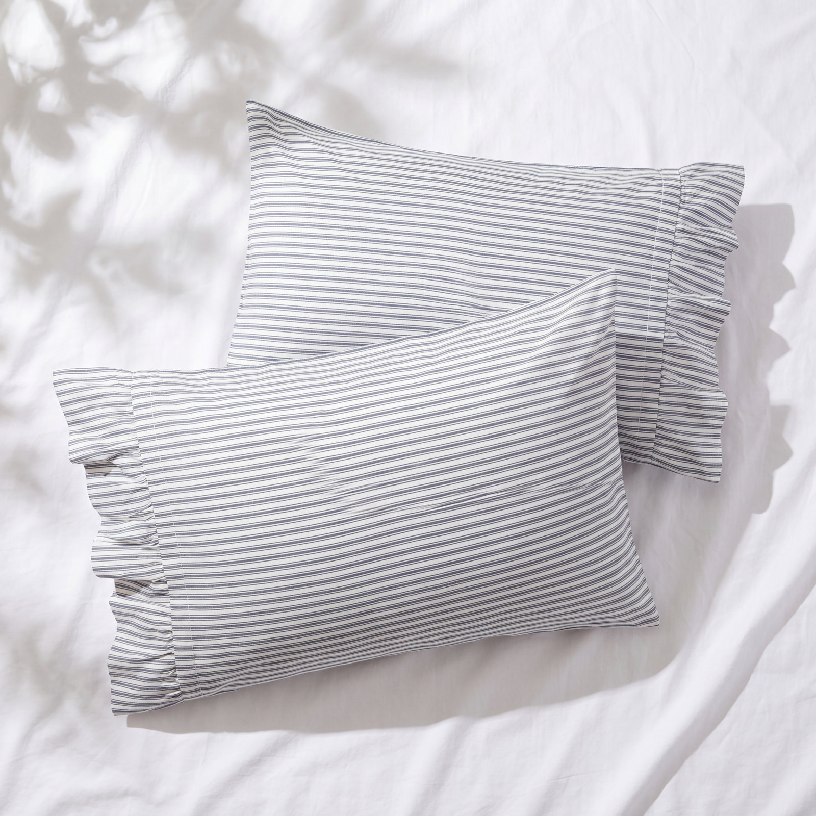 Cotton Pillowcase, Standard, Blue