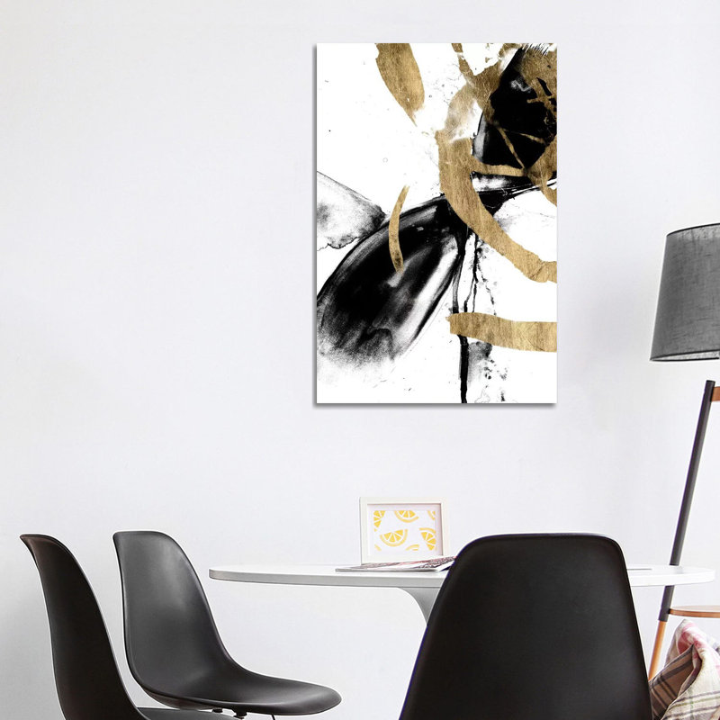 Tranche de vortex I - estampe numérique sur toile tendue avec châssis, H 40 po x l 26 po