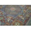 Wool Oriental Area Rug in Rust/Green