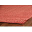 Metro-Velvet Geometric Area Rug in Rust