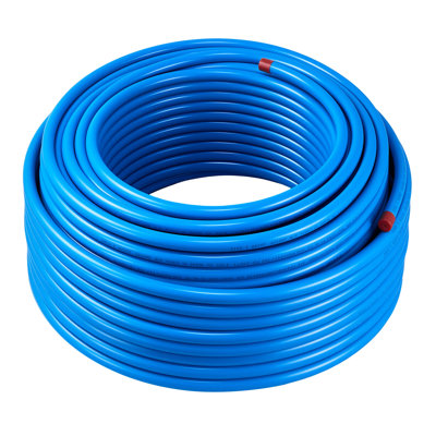 Air Compressor Line Kit, 260FT x 1/2", HDPE-Aluminum Compressed Air Piping System, High Pressure Resistant, Leak-Proof & Easy-to-Install, Compressed Air Tubing Kit for Garages Workshops
