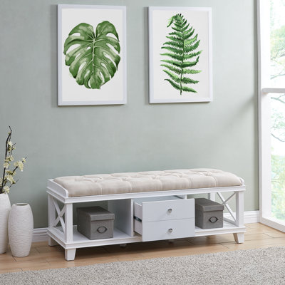 Banc de rangement rembourré Broseley