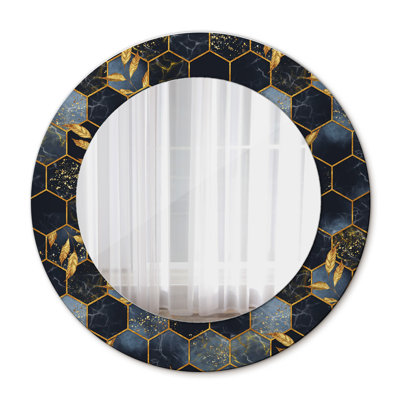 Huldar Glass Flat Wall Mirror