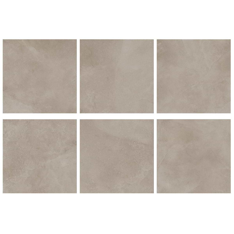New Rock 48x48 Matte Porcelain Tile, Tortora Beige