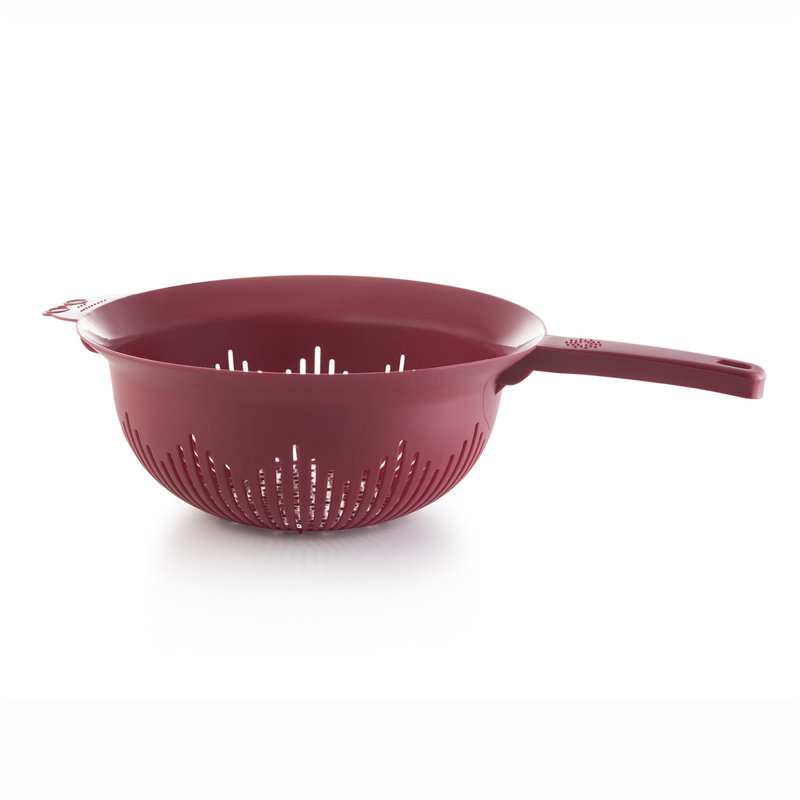 YBM Home Plastic Colander, Red