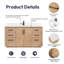 Meuble-lavabo simple 60 po Cloverfield-93496142-93496143