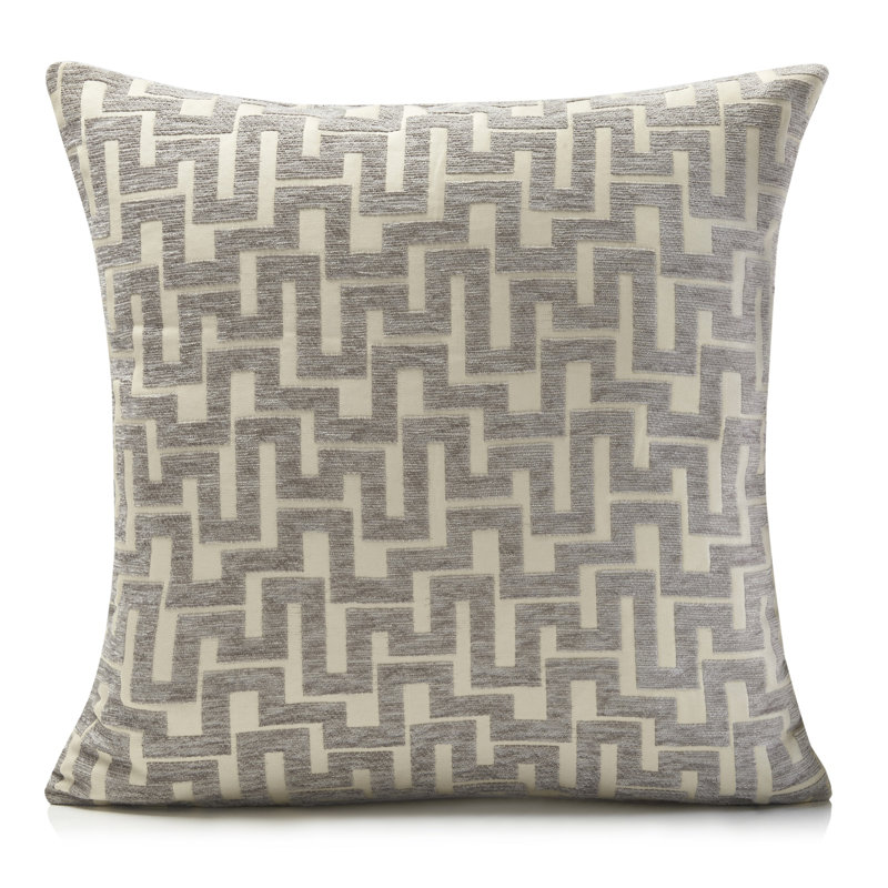 Filloreta Novo Geometric Scatter Cushion Cover, Grey