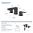 Cube 2-handle Bathroom Faucet with Drain Assembly-83653104