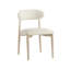Velora 21" Wide Modern Organic Upholstered Side Chair