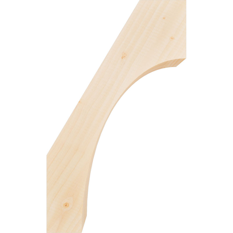 Attelle de genou Westlake, Sapin de Douglas, H 20 po x l 3,5 po x P 12 po, Lisse