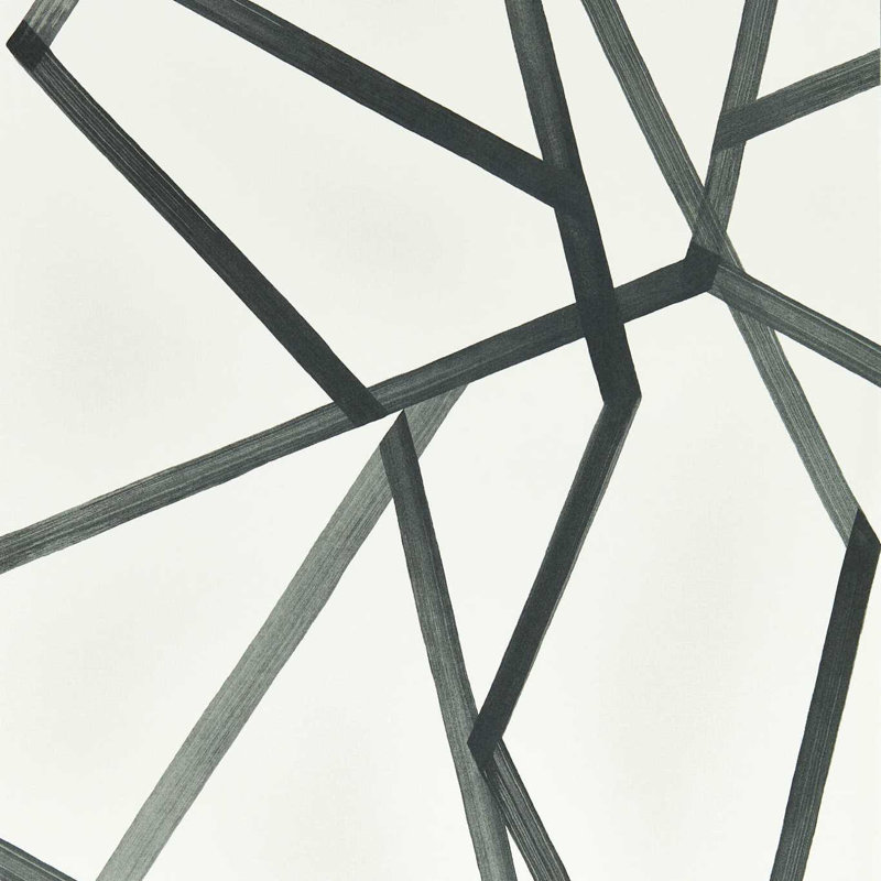Sumi 10.05m x 68.6cm Wallpaper Roll, Pearl/Charcoal