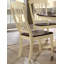 Chaise d'appoint rembourrée Annjelica-334226391
