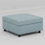 Canapé-lit modulaire en tissu chenille, 4 pièces, bleu antique, 95,79 po de profondeur, 61,67 po de hauteur, 31,43 po de hauteur, 181,87 lb de poids convertible, 4 po sous le siège,