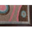 Tapis abstrait en laine noué à la main 5 x 7