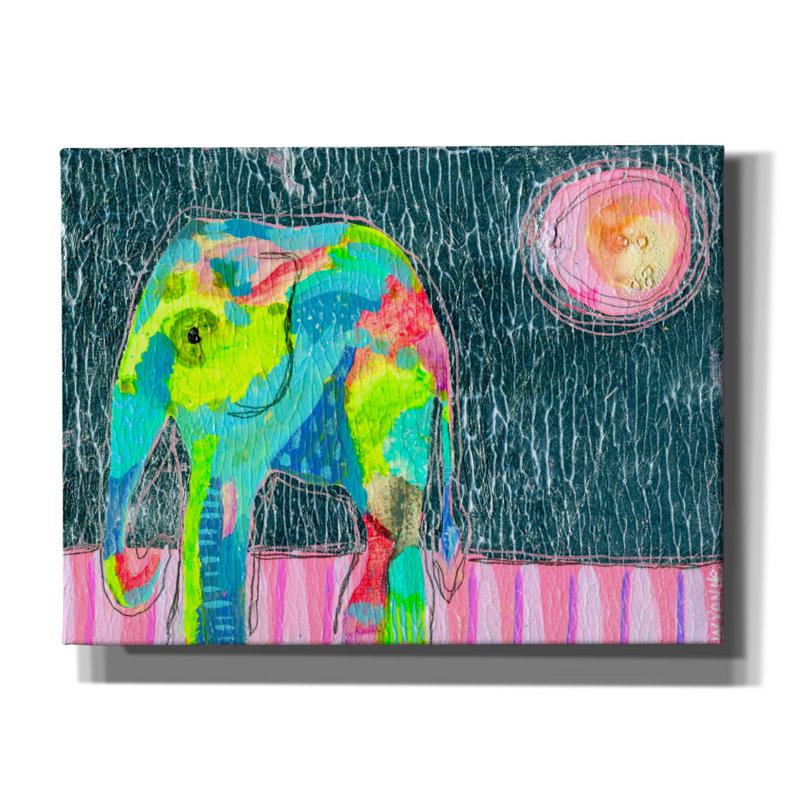 «Summer Ellie» par Wyanne, H 12 po x l 16 po x P 0,75 po