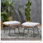 Repose-pieds d'extérieur en rotin synthétique Montana Light-1351559495