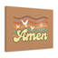 Amen Three Doves - Wrapped Canvas Print